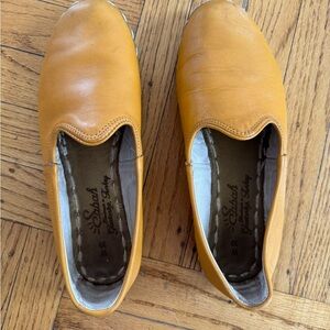 Sabah Tan Leather Shoes Women’s 39 (US 8)